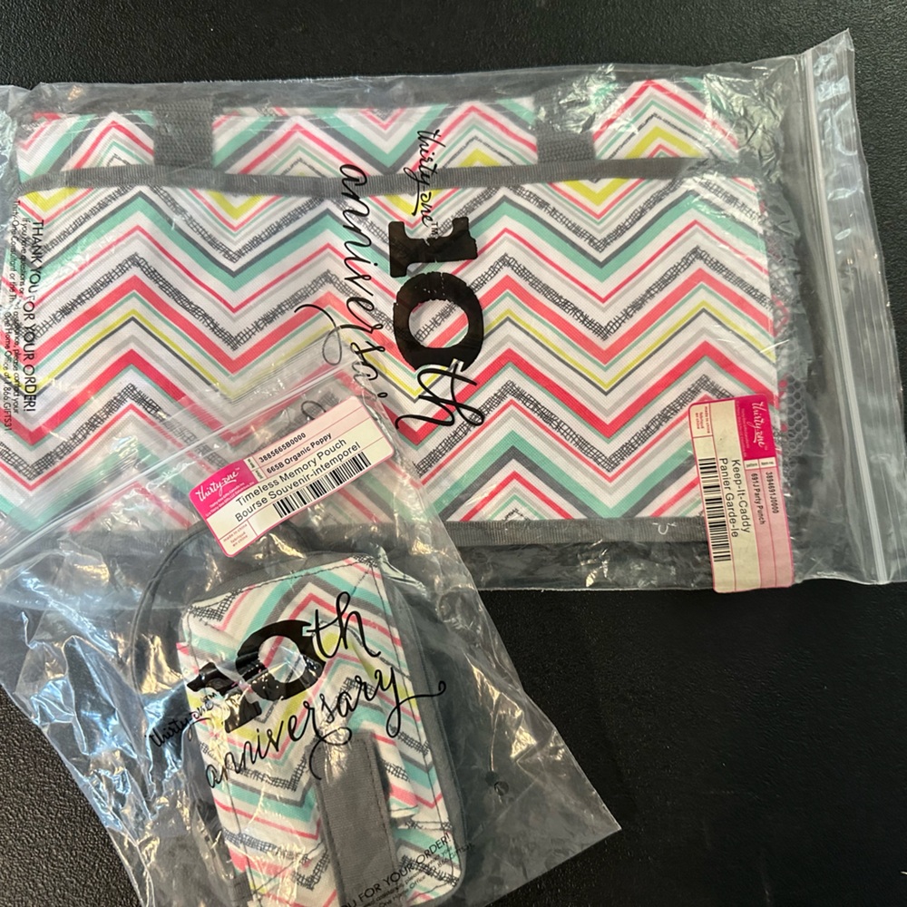 Colorful Chevron 31 Bag Set